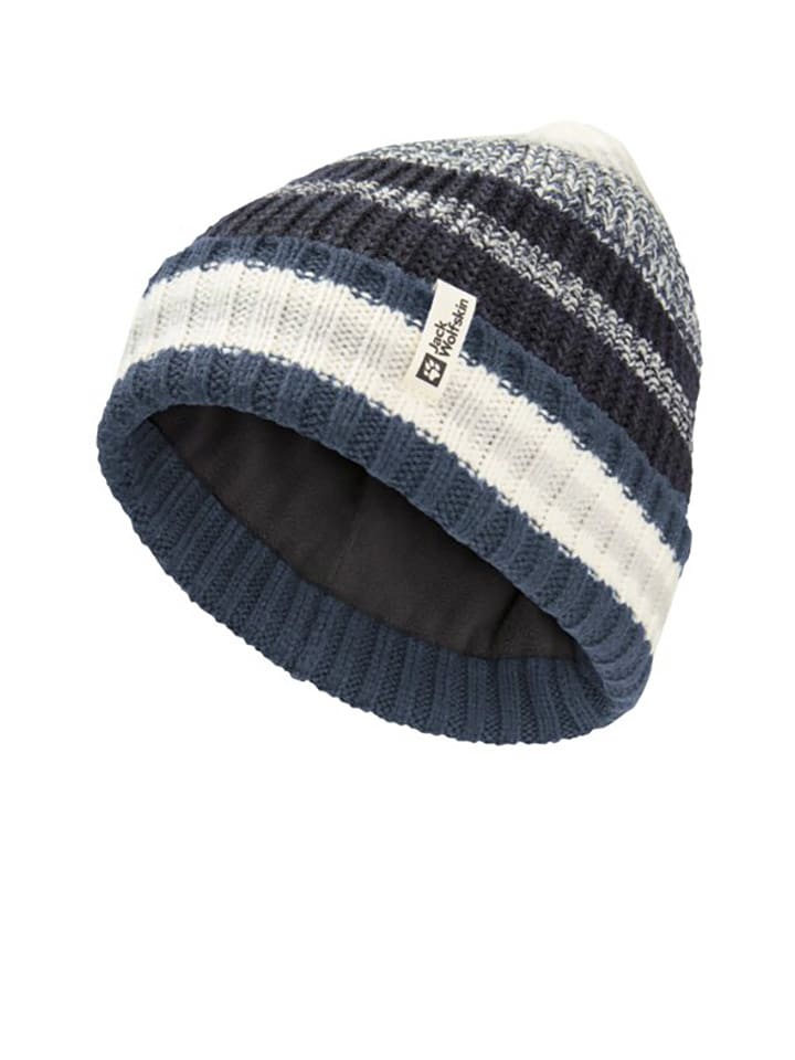 Jack Wolfskin Czapka beanie "Night Hiker" ze wzorem rozmiar: S