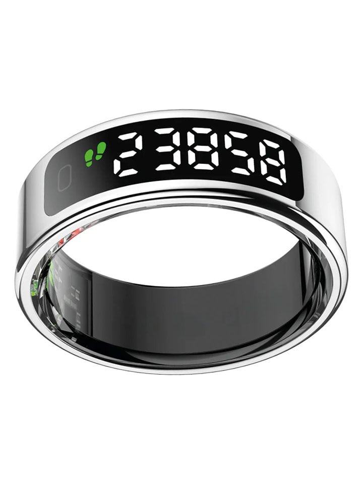 Nolatr Inteligentny pierścionek "Elite VUE" w kolorze srebrnym rozmiar: 68 mm