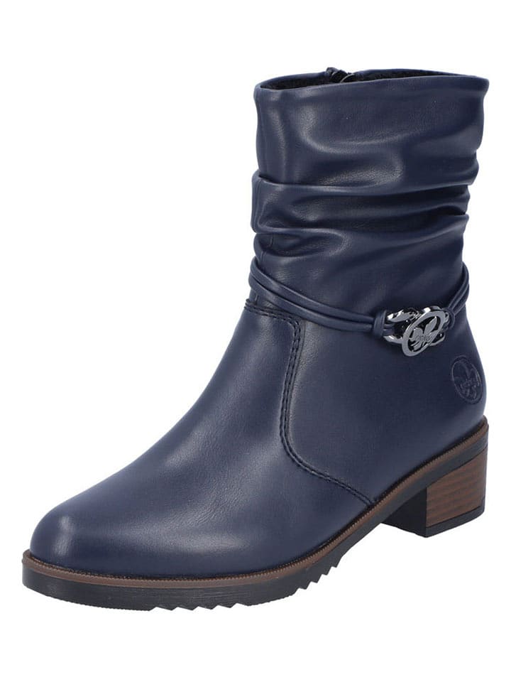 rieker Botki w kolorze granatowym rozmiar: 36