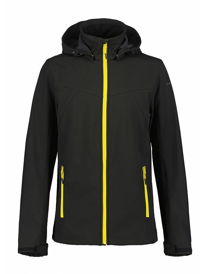 Icepeak Kurtka softshellowa "Brimfield" w kolorze czarno-żółtym rozmiar: 58
