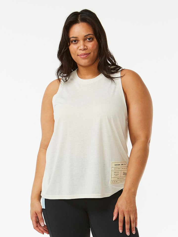 Rip Curl Top w kolorze białym rozmiar: S