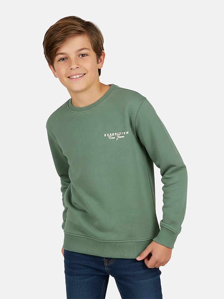 Cars Bluza "Taray" w kolorze zielonym rozmiar: 176