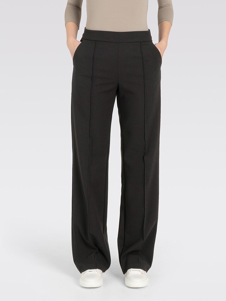 MAC Spodnie "Chiara Smart" w kolorze czarnym rozmiar: 38/L32