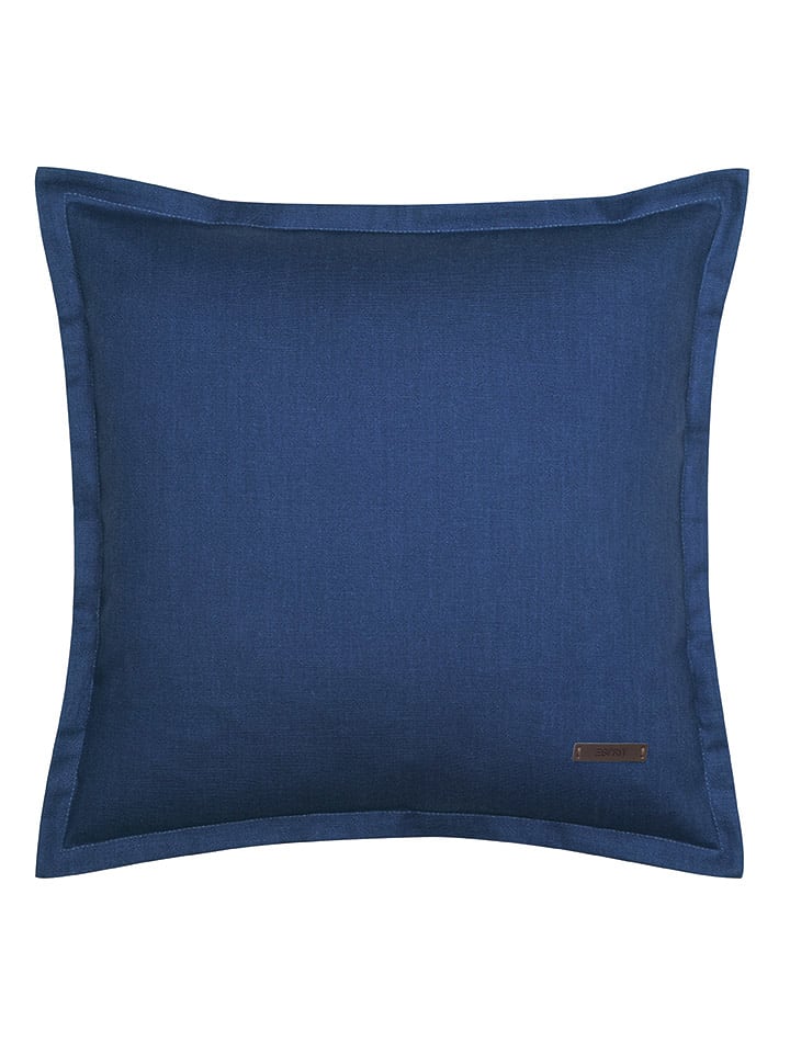 ESPRIT Poszewka "Neo" w kolorze granatowym na poduszkę rozmiar: 38x38 cm