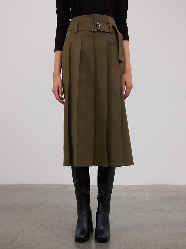 BGN Spódnica w kolorze oliwkowym rozmiar: 36