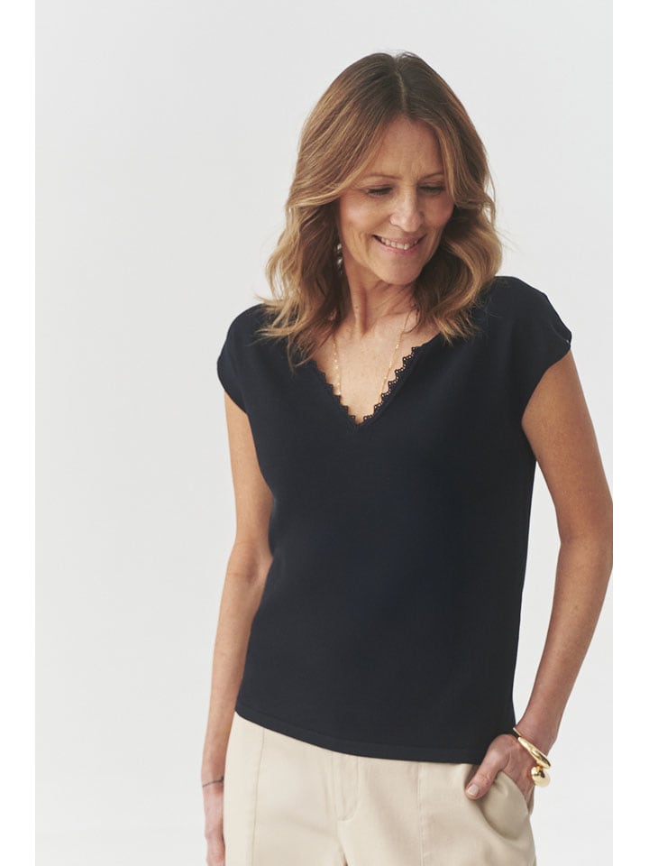 TATUUM Koszulka "Dandy" w kolorze granatowym rozmiar: L