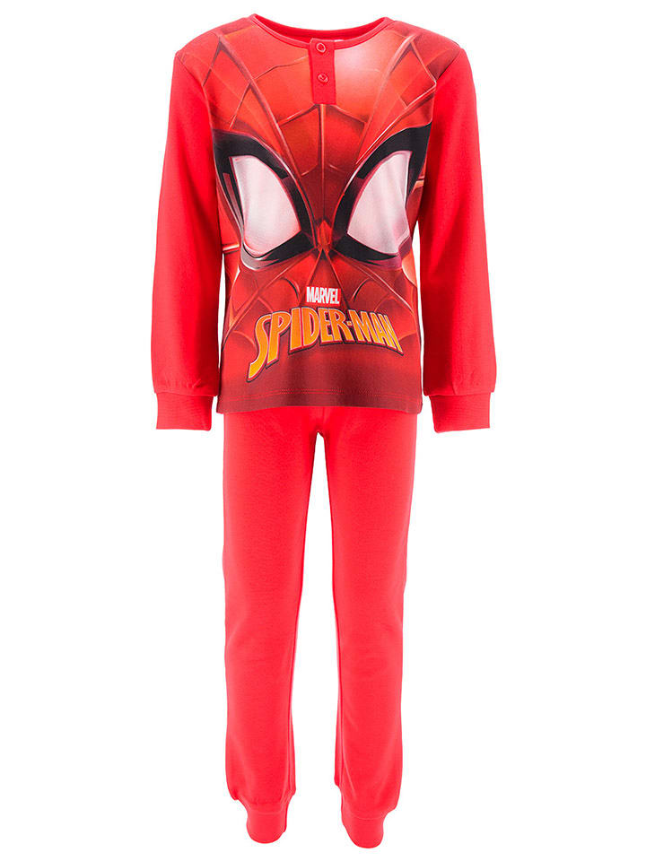 Spiderman Piżama "Spider-Man" w kolorze czerwonym rozmiar: 98