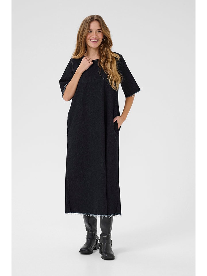 CULTURE Sukienka w kolorze czarnym rozmiar: M