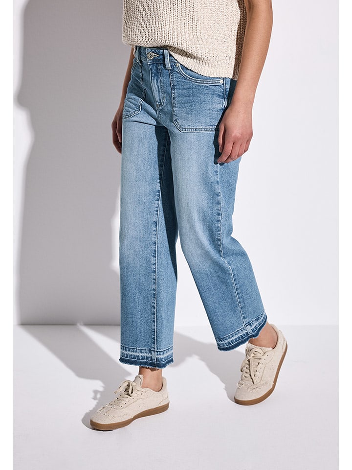 Street One Dżinsy - Comfort fit - w kolorze niebieskim rozmiar: W32/L28