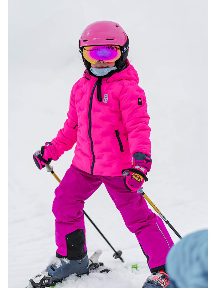 LEGO Spodnie narciarskie "Powai" w kolorze fioletowym rozmiar: 152