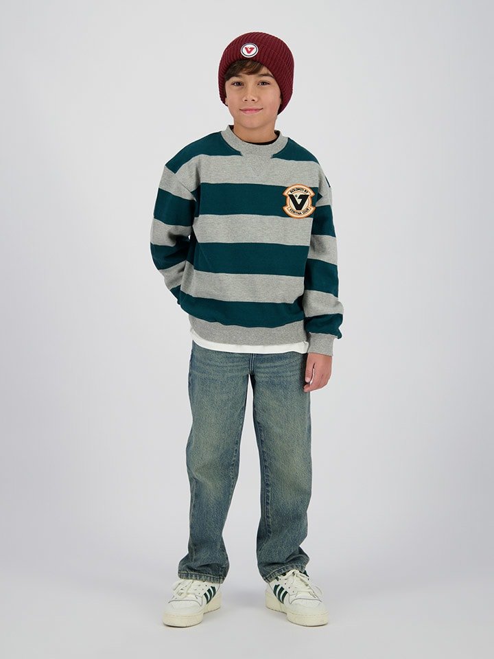 Vingino Bluza "Nikos" w kolorze turkusowo-szarym rozmiar: 176