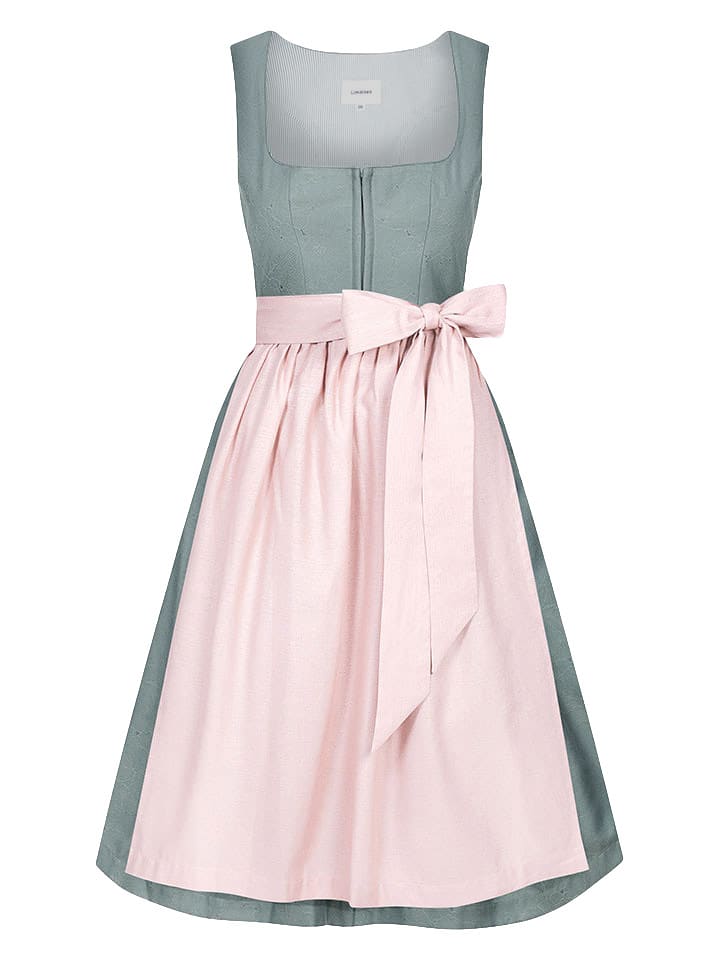 LIMBERRY Sukienka "Cecily" w kolorze miętowo-jasnoróżowym rozmiar: 38