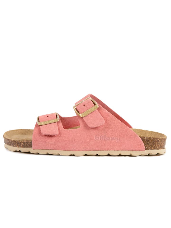 billowy Skórzane klapki w kolorze jasnoróżowym rozmiar: 36