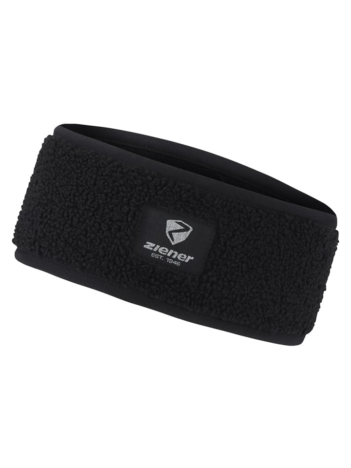 Ziener Opaska "Indica" w kolorze czarnym na czoło rozmiar: S