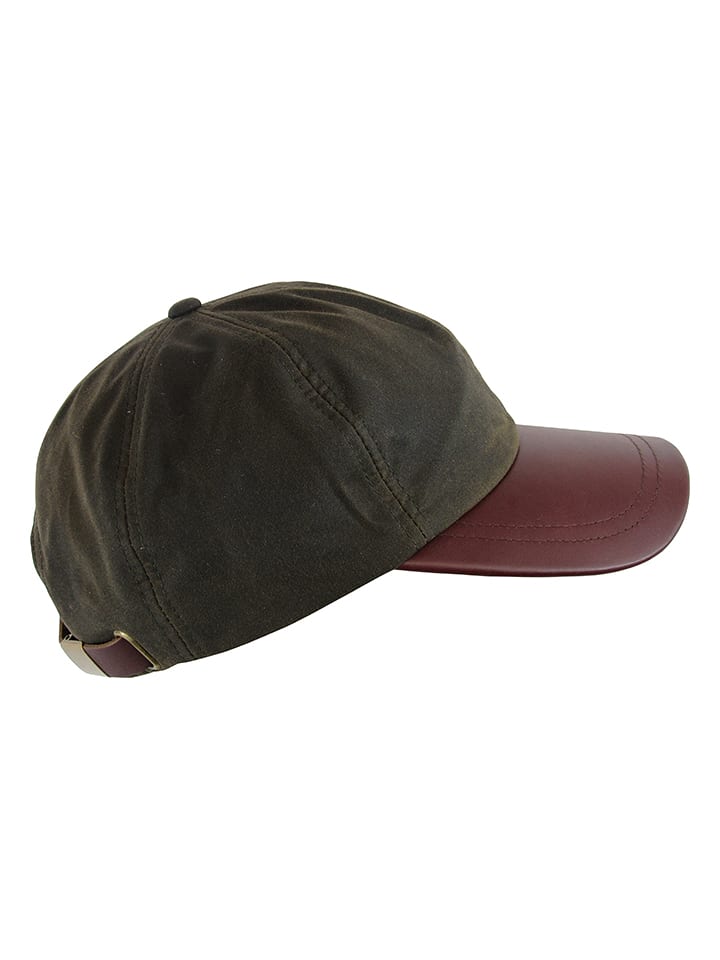 MGO leisure wear Czapka "Harry" w kolorze oliwkowo-brązowym rozmiar: onesize