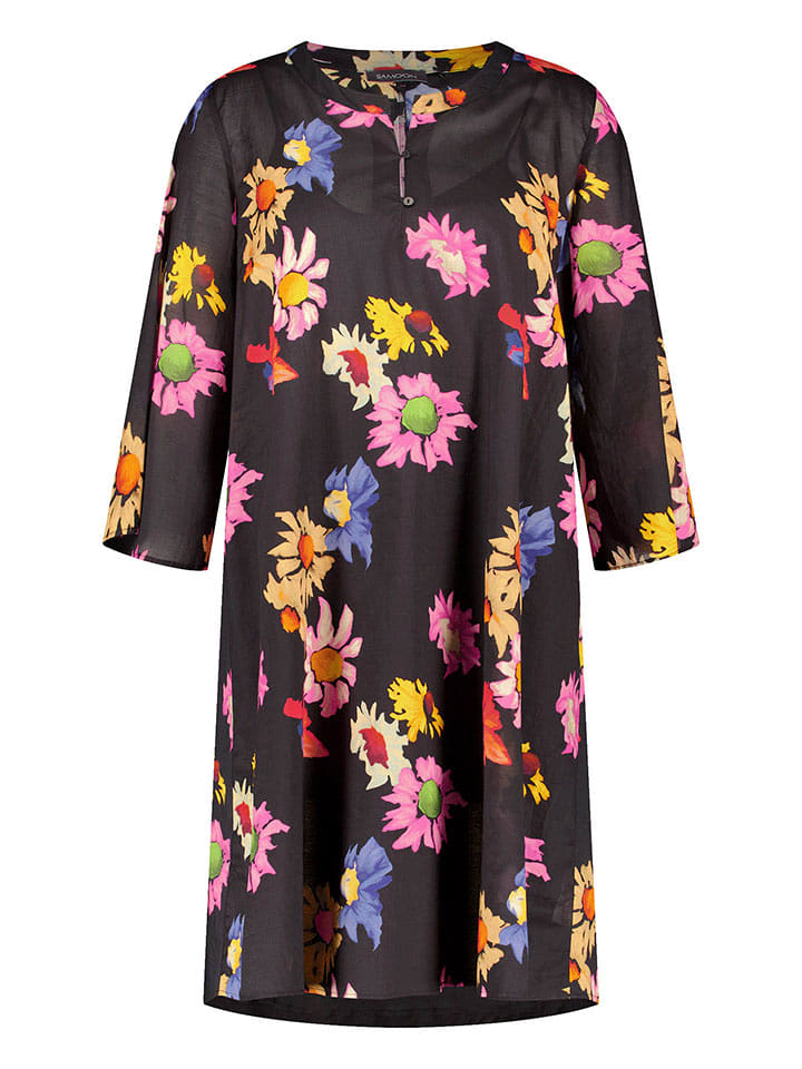 SAMOON Sukienka w kolorze czarno-białym rozmiar: 50