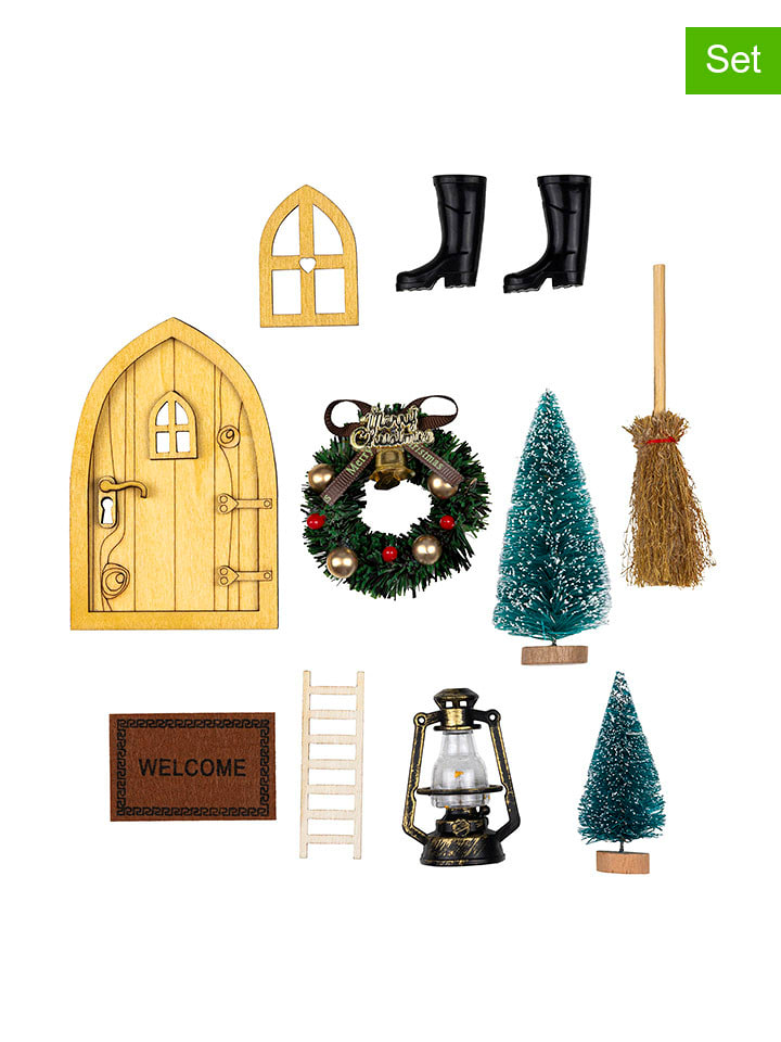 Profiline 10-częściowy zestaw dekoracji w różnych kolorach rozmiar: onesize