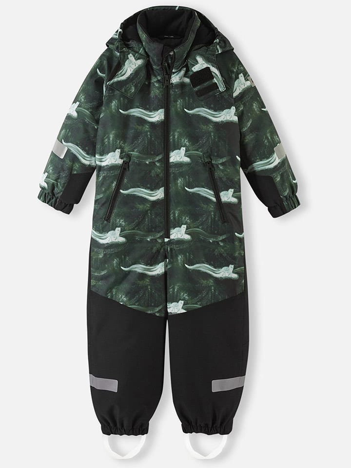 Reima Kombinezon zimowy "Kurikka" w kolorze zielonym rozmiar: 140