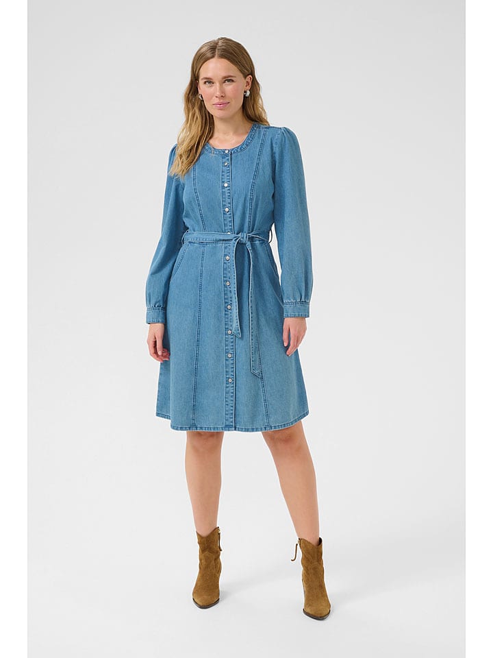 Cream Sukienka "Ruth" w kolorze niebieskim rozmiar: 46