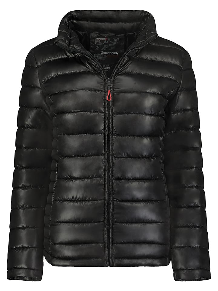 Geographical Norway Kurtka pikowana "Annecy" w kolorze czarnym rozmiar: XL