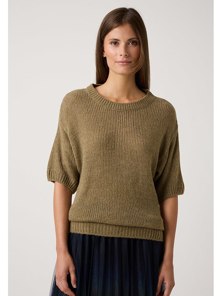 More & More Sweter w kolorze khaki rozmiar: 40