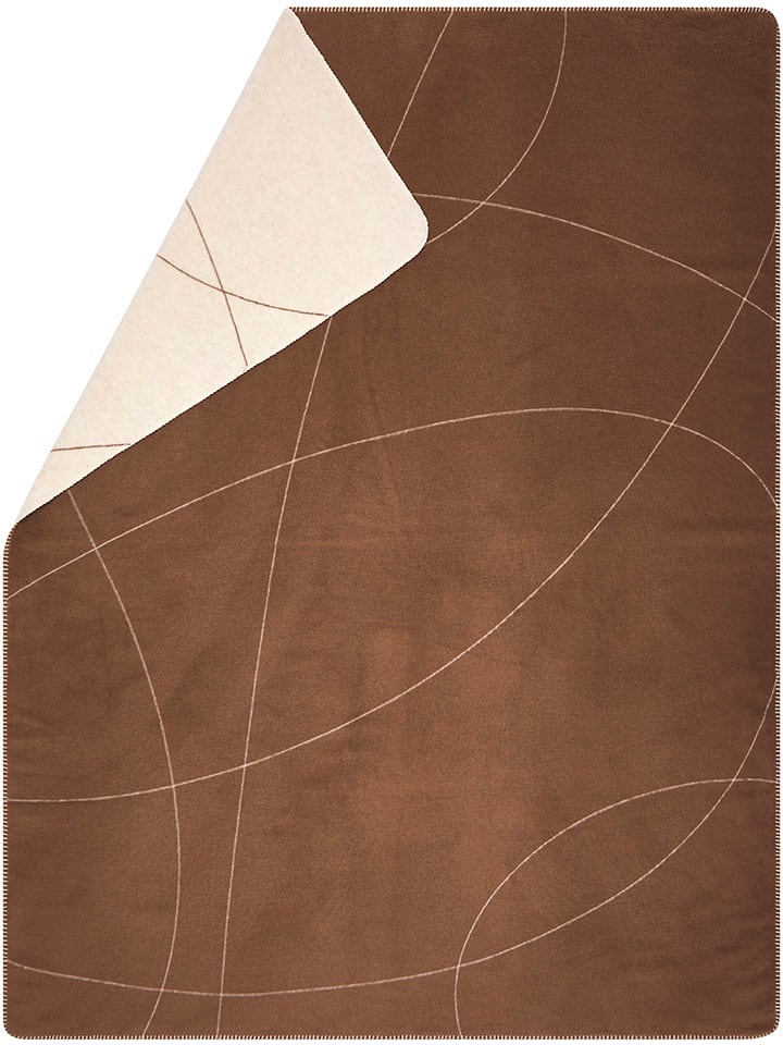 David Fussenegger Koc w kolorze jasnobrązowym rozmiar: 200x150 cm