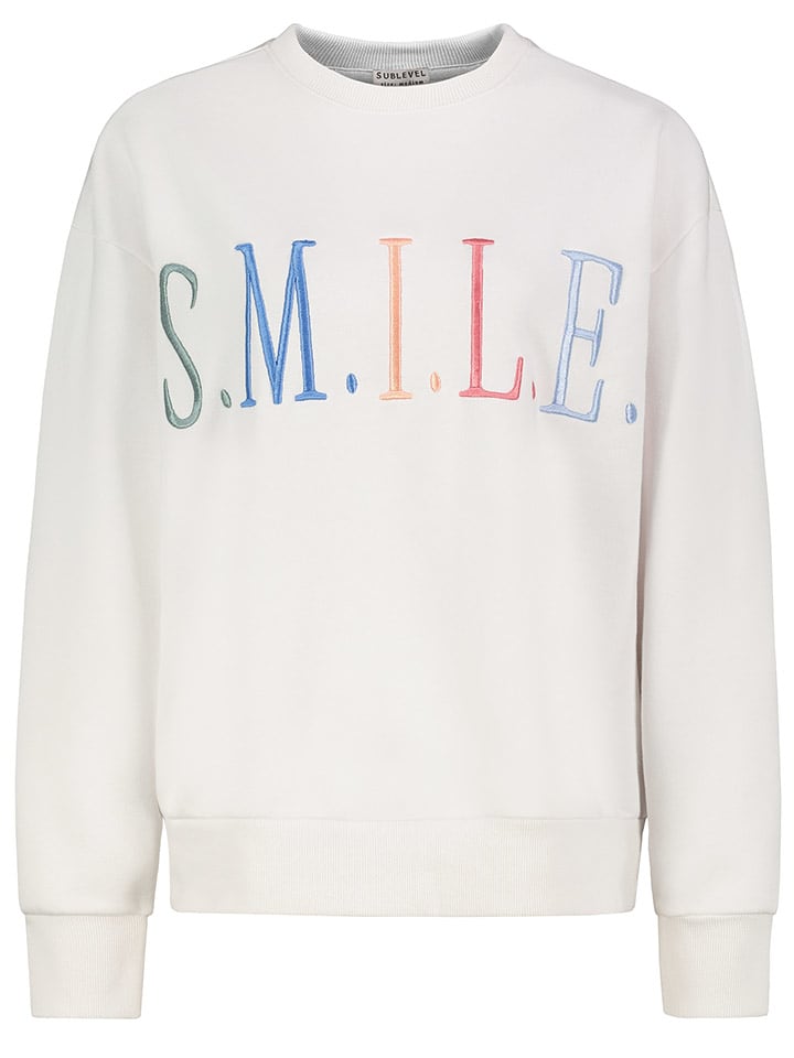 Sublevel Bluza w kolorze białym rozmiar: S