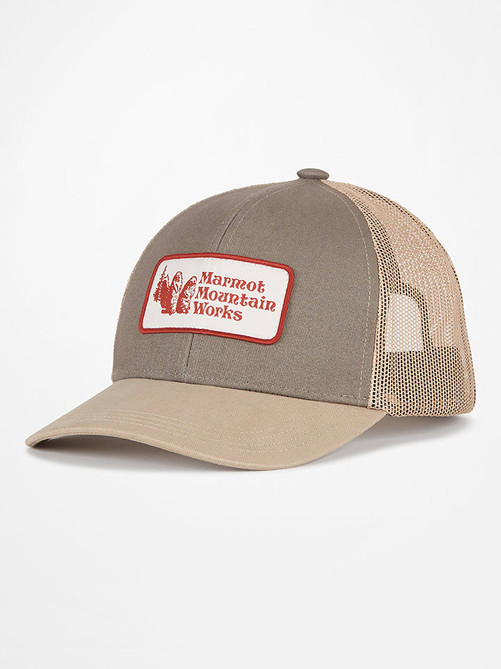 Marmot Czapka "Retro Trucker" w kolorze szarobrązowym rozmiar: onesize