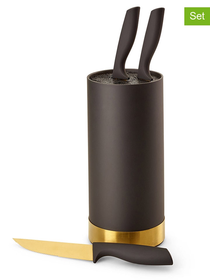 Echtwerk 4-częściowy zestaw w kolorze złoto-czarnym rozmiar: onesize