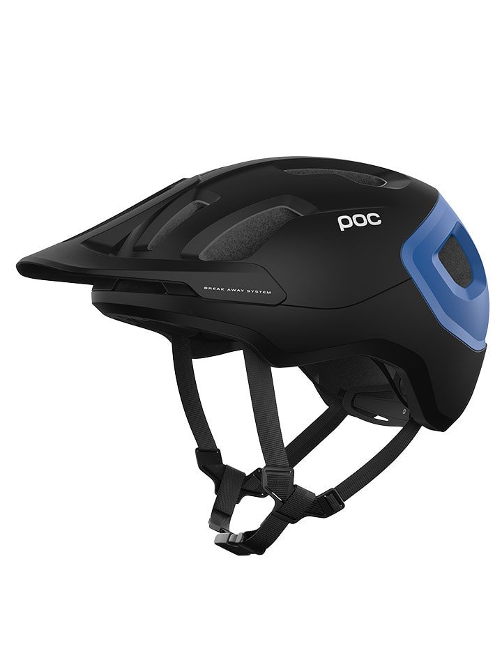 POC Kask rowerowy "Axion" w kolorze czarno-niebieskim rozmiar: 48-52 cm