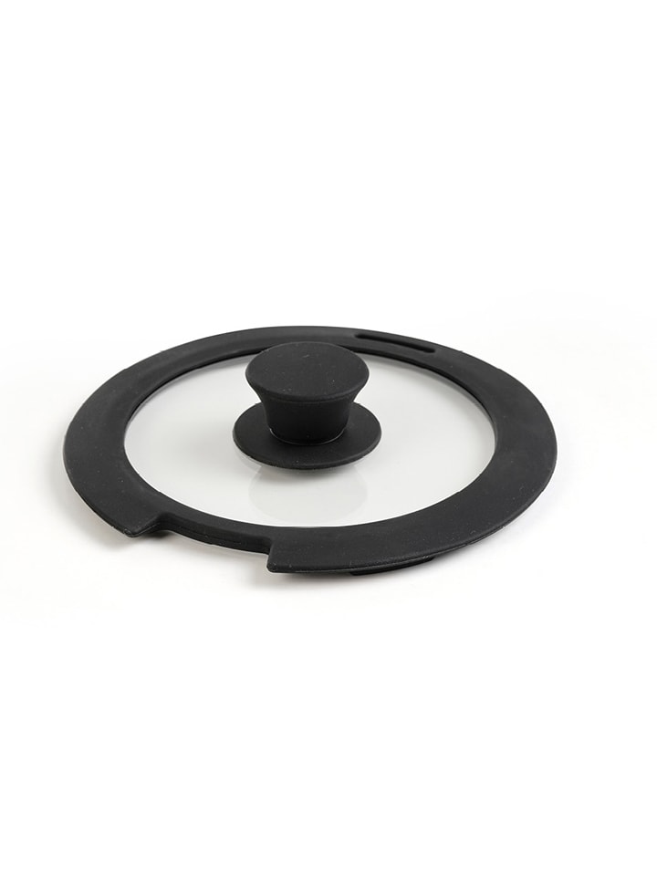 Brandt Szklana pokrywka w kolorze czarnym - Ø 24 cm rozmiar: onesize
