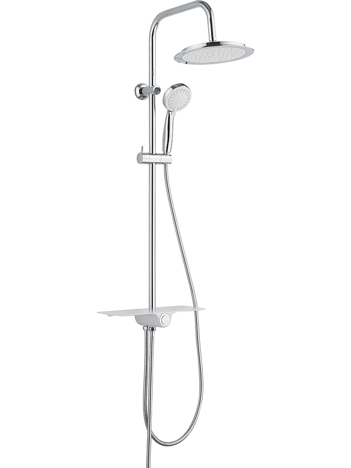 Schütte Panel prysznicowy w kolorze srebrno-białym rozmiar: onesize