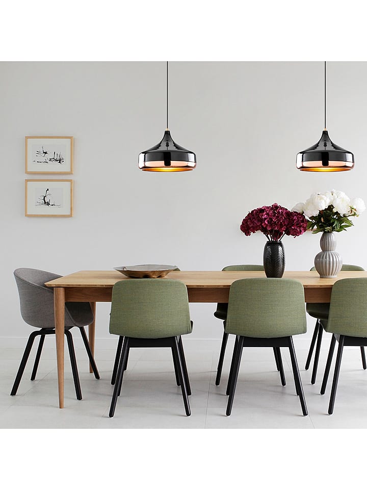 Opviq Lampa wisząca "Yildo" w kolorze czarno-miedzianym - Ø 36 cm rozmiar: onesize