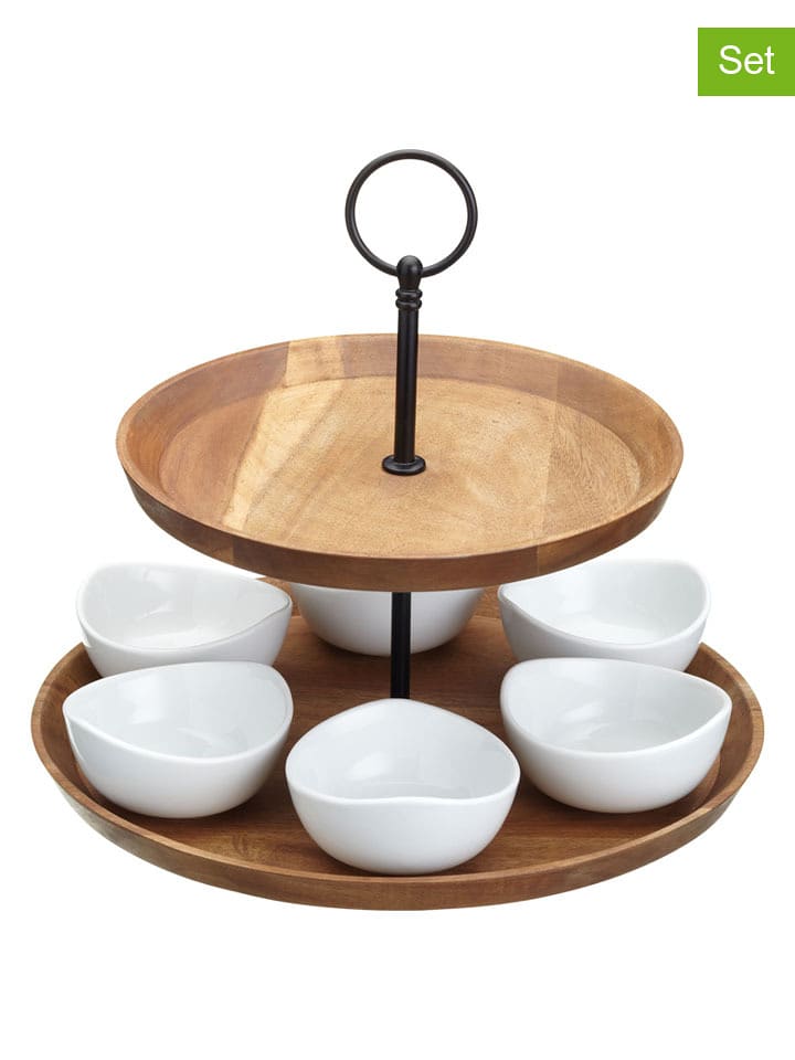 Artesa 7-częściowy zestaw w kolorze jasnobrązowym rozmiar: onesize