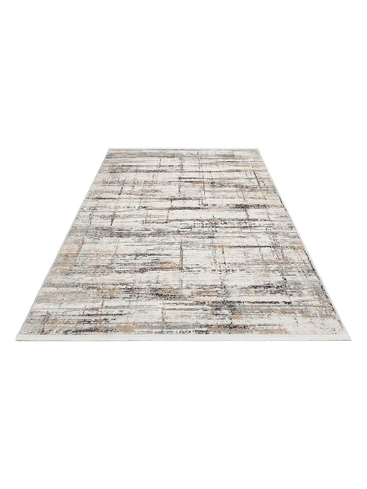 Conceptum Hypnose Dywan w kolorze beżowo-szarym rozmiar: 80x300 cm