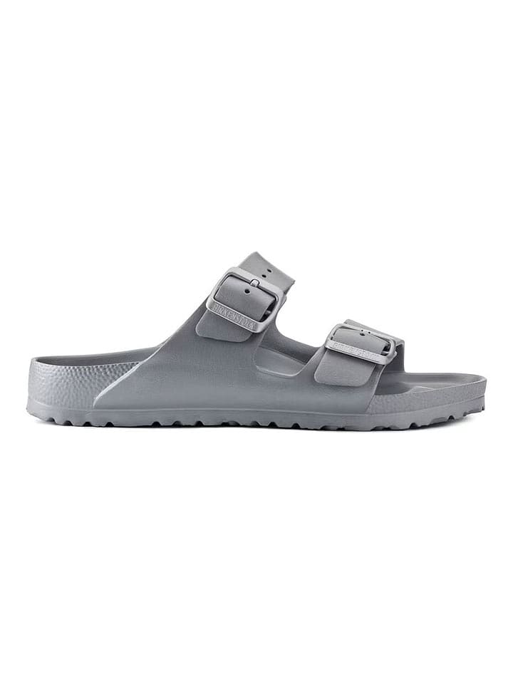 Birkenstock Klapki "Arizona" w kolorze srebrnym rozmiar: 41
