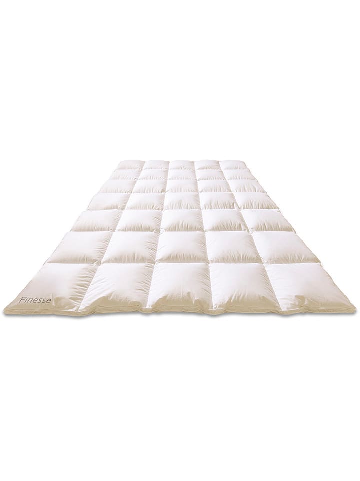 Sanders-Kauffmann Zimowa kołdra pikowana "Finesse" w kolorze białym - 200 x 135 cm rozmiar: onesize