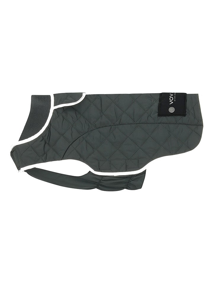 VOV & VUF Płaszcz w kolorze szarym dla psa rozmiar: XS