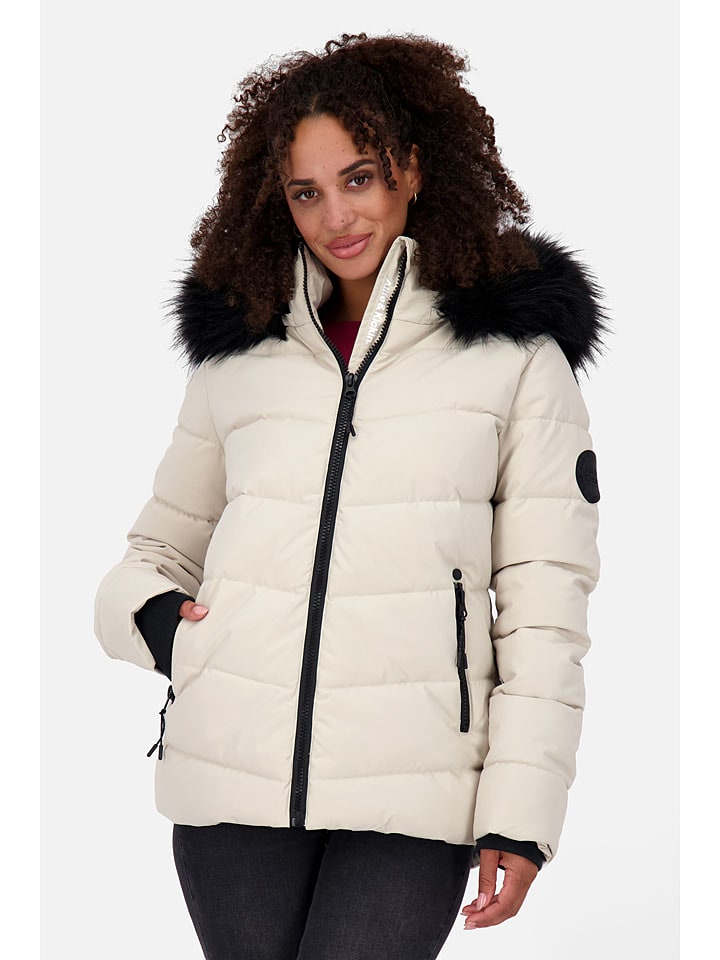 alife and kickin Kurtka zimowa "AdelaAK" w kolorze kremowym rozmiar: XS