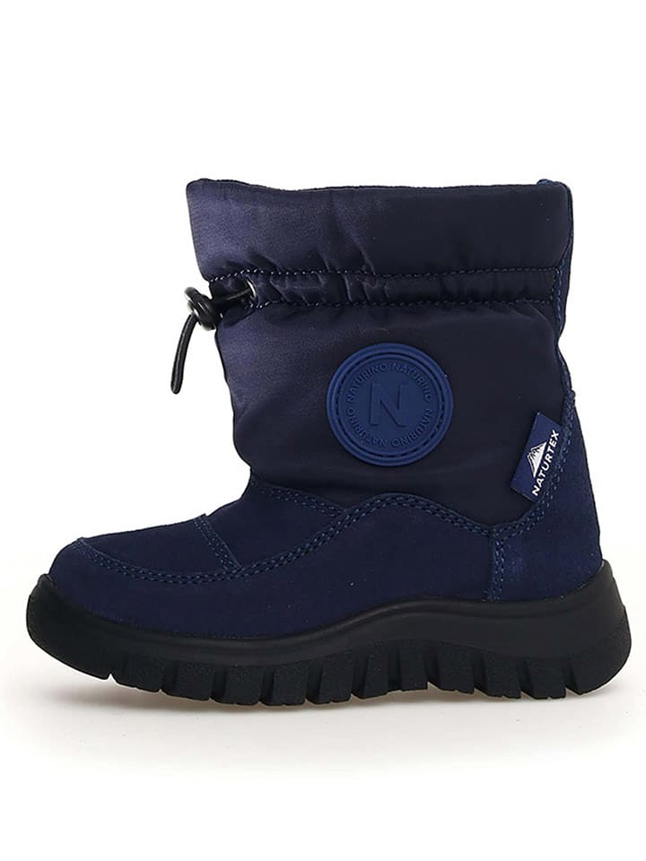 Naturino Botki zimowe "Varna 2" w kolorze granatowym rozmiar: 32