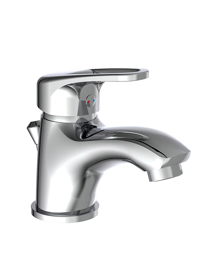 Schütte Bateria umywalkowa "Rhein" w kolorze srebrnym rozmiar: onesize