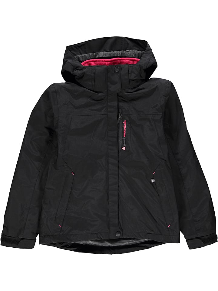 Peak Mountain Kurtka funkcyjna 3w1 w kolorze czarno-różowym rozmiar: 152