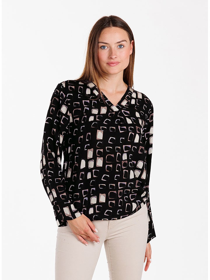KEY LARGO Bluzka "Matrix" w kolorze czarnym rozmiar: M