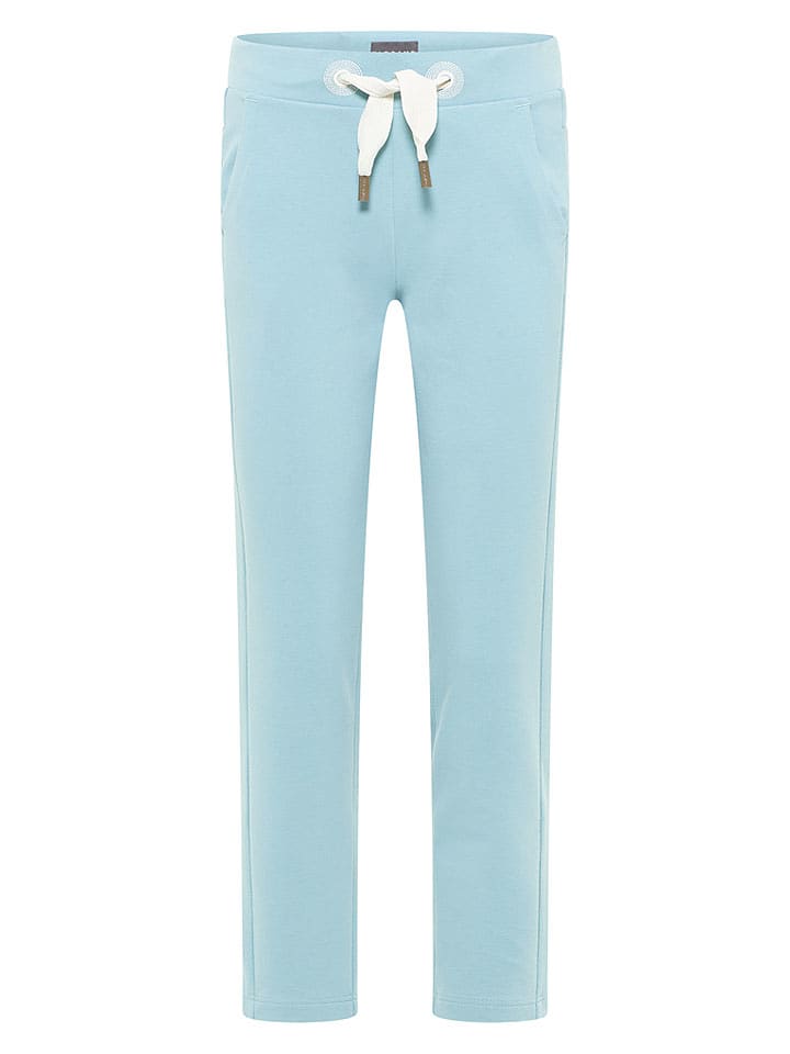 ELBSAND Spodnie dresowe "Brinja" w kolorze błękitnym rozmiar: XL