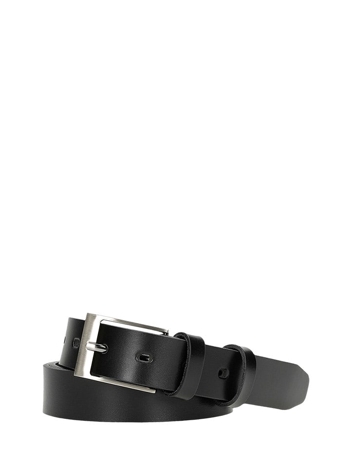 Wojas Skórzany pasek w kolorze czarnym rozmiar: 100