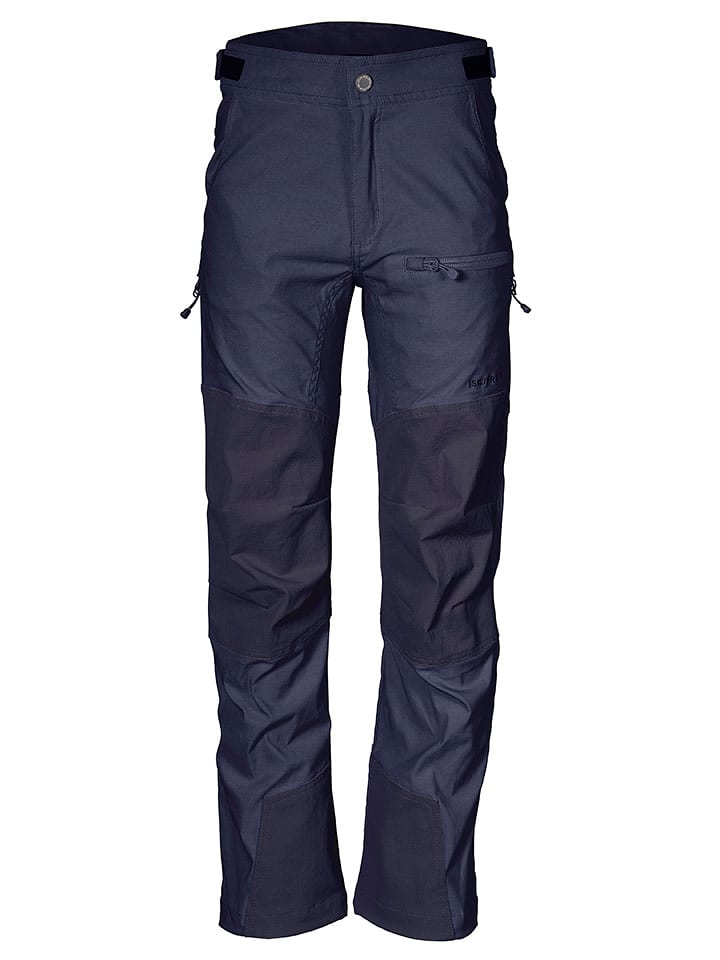 Isbjörn Spodnie funkcyjne "Trapper" w kolorze granatowym rozmiar: 134/140
