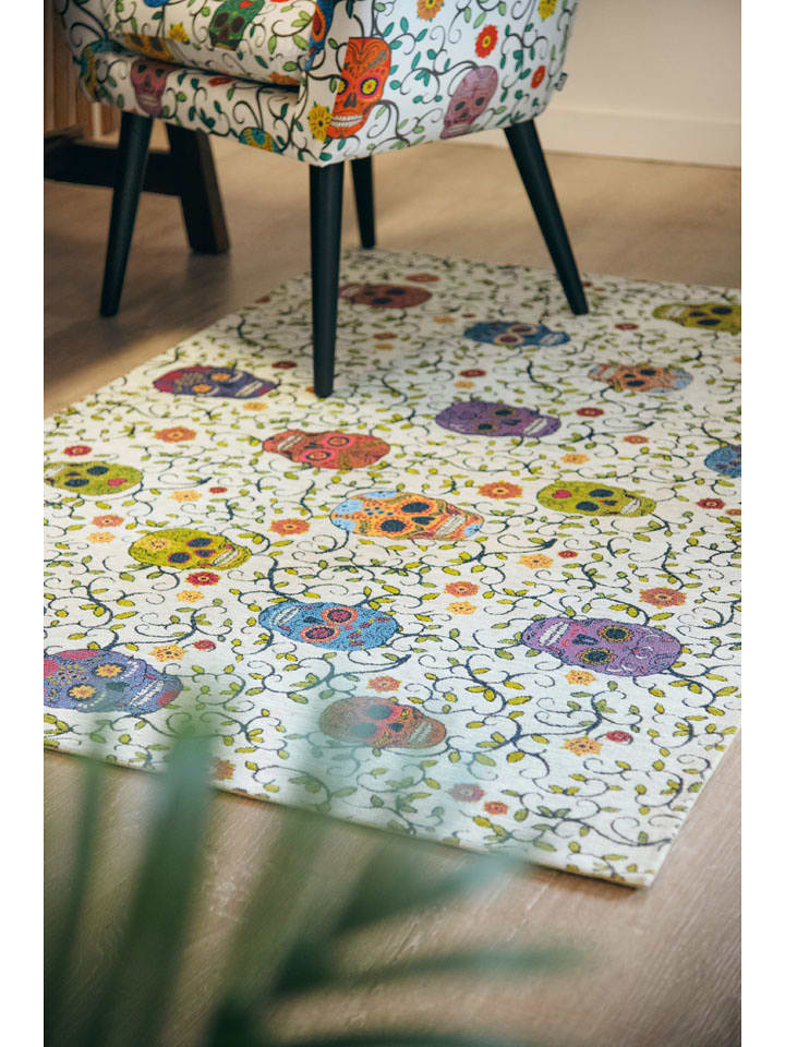 EXCELSA Dywan "Calavera" ze wzorem - 165 x 110 cm rozmiar: onesize