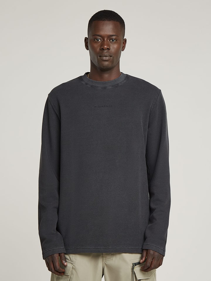 G-Star Sweter w kolorze antracytowym rozmiar: M