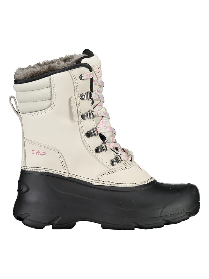 cmp Kozaki zimowe "Kinos" w kolorze kremowym rozmiar: 38