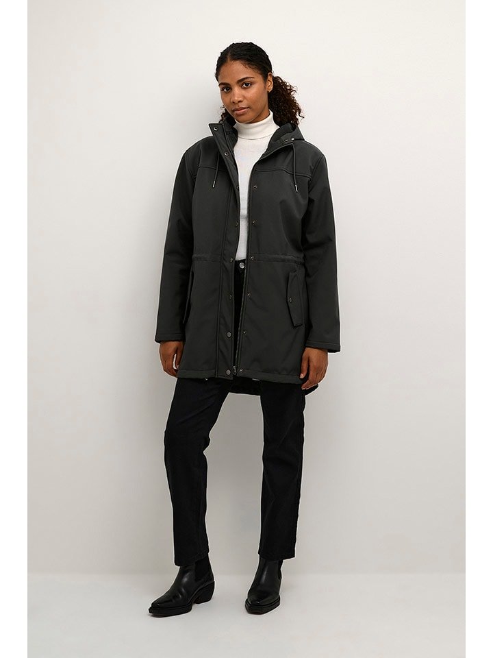 Kaffe Parka w kolorze czarnym rozmiar: 36